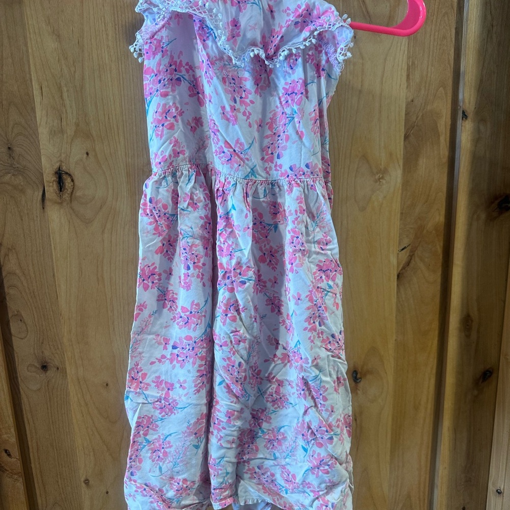OshKosh B'gosh Pink and White Floral Dress